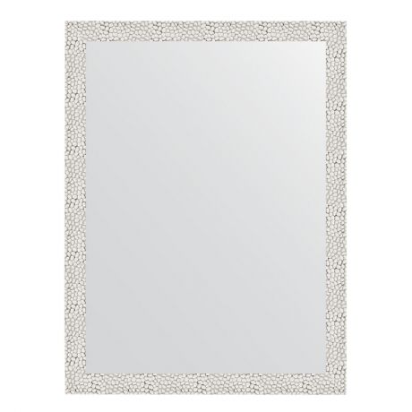 зеркало в раме EVOFORM 610х810мм белая чеканка пластик