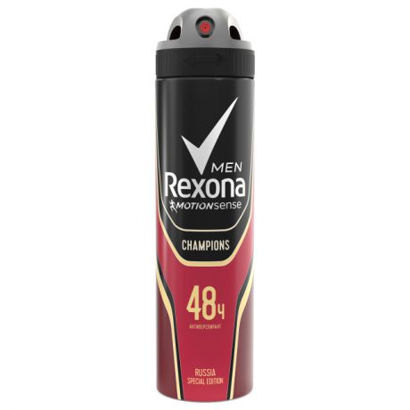 дезодорант REXONA Champions 150мл аэрозоль мужской