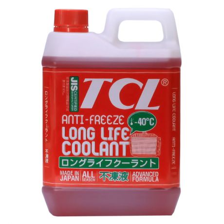 антифриз TCL Long Life Coolant красный 2л
