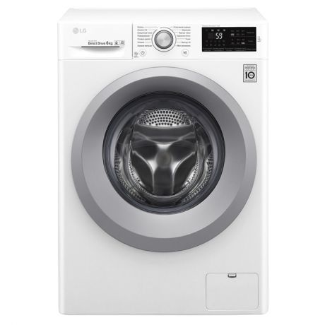 машина стиральная LG F2J5NN4W 6кг/1200об/45см бел.