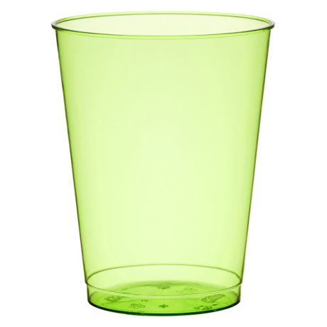 стаканы DUNI 250мл 10шт. пластик зелен.