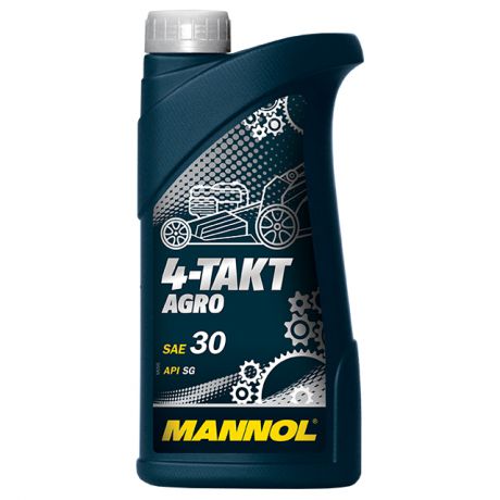 масло моторное MANNOL 4-Takt Agro SAE 30 1л