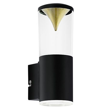 уличный светильник светодиодный EGLO Penalva 1, 2х3,7Вт H225 сталь черный