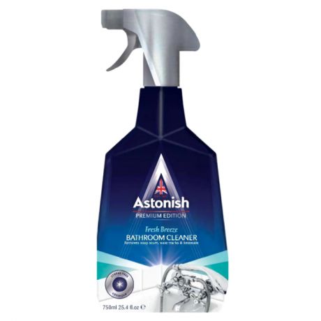 средство чистящее ASTONISH Premium Edition Свежий ветер д/ванной комнаты 750мл спрей