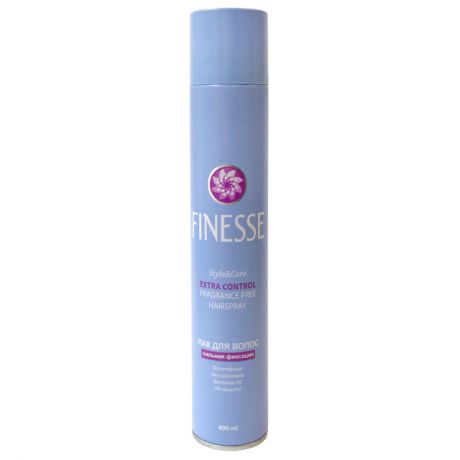 лак д/волос FINESSE Fragrance-Free 400мл сильной фиксации без отдушки