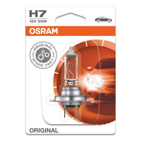 лампа OSRAM H7 12В 55Вт PX26D 1шт