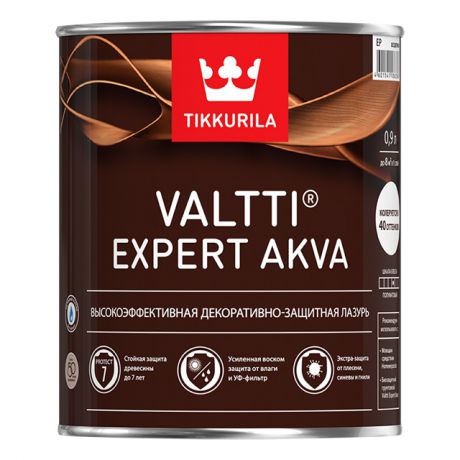 средство деревозащитное TIKKURILA Valtti Expert Akva EP 0,9л