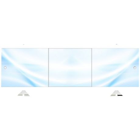 экран п/ванну МЕТАКАМ Монолит-М 168 см голубой