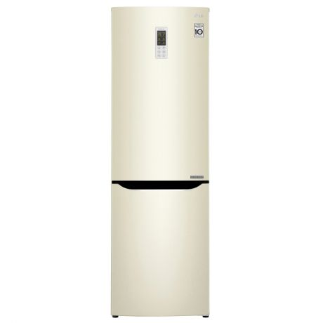 холодильник LG GA-B419SYGL 2кам. 223+79л 191х59х65см бежев.