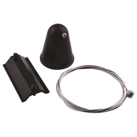 аксессуар для трековой системы Track Accessories металл крашеный пластик черный