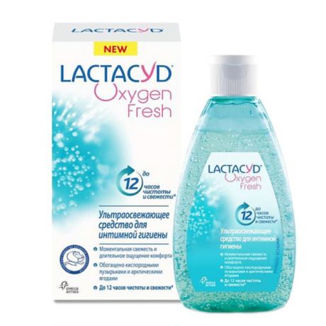 гель д/интимной гигиены LACTACYD Oxygen Кислородная Свежесть