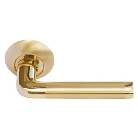 ручка дверная MORELLI DIY MH-03 золото/золото матовое