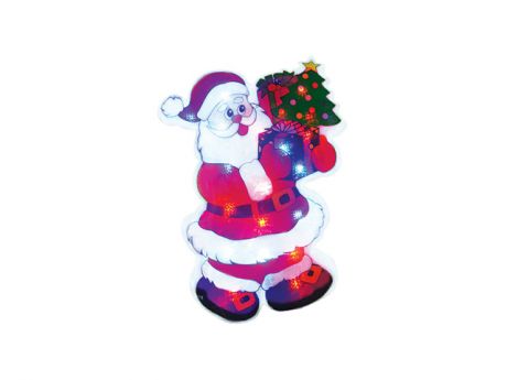 панно Дед Мороз с ёлочкой 35 LED д/помещений