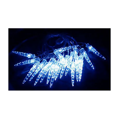 гирлянда внутренняя Сосульки 20 LED 5,6м синий