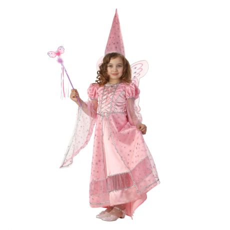 карнавальный костюм Фея сказочная розовая р.32