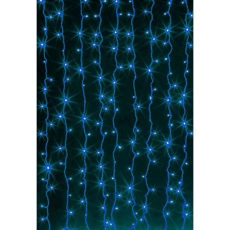 гирлянда для улицы Занавес 500 LED 2,4х1,5м синий