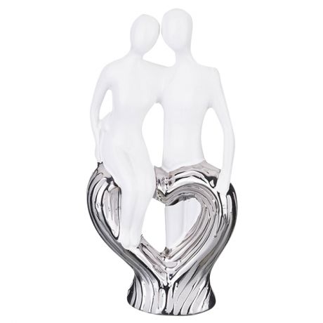 статуэтка LEFARD Влюбленные сердца 12х6х24см керамика