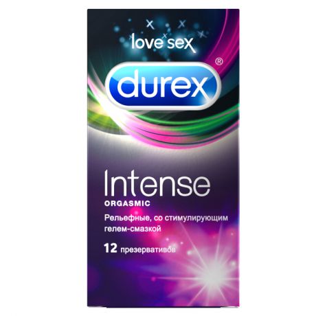 презервативы DUREX Intense Orgasmic 12шт.