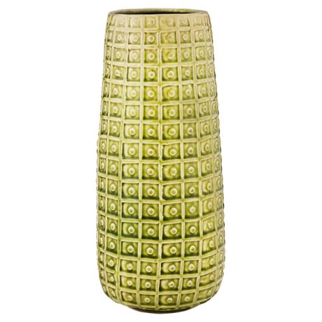 ваза LEFARD 28см зеленая керамика