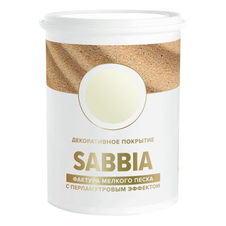 покрытие декоративное акриловое VINCENT Dеcor Sabbia 1л Honey Cream персиковое