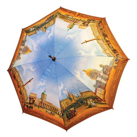 зонт женский трость Санкт-Петербург 106см