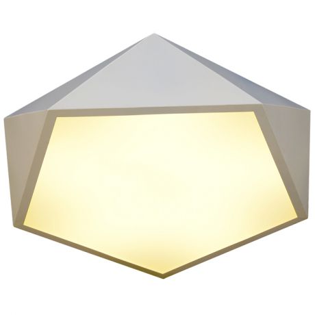 светильник светодиодный МАКСИСВЕТ Simple 1х30Вт LED белый акрил полимерное покрытие