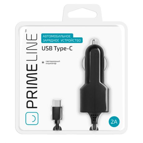 устройство зарядное для телефона USB Type-C черный