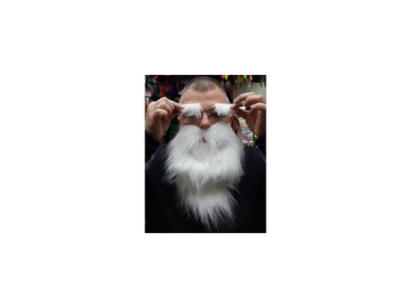 набор карнавальный Дед Мороз: борода/брови