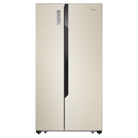 холодильник HISENSE RC-67WS4SAY Side by Side 339+177л 179х91x65см беж.