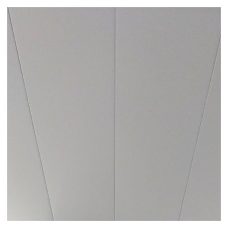 потолок реечный Mr.Tektum Мульти-150 бесщелевой 1,72х1,52м белый матовый