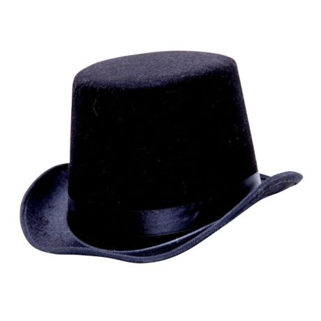 шляпа маскарадная Цилиндр 32х17х27,5см черный