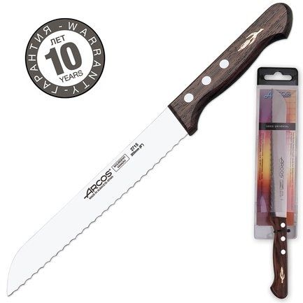 Arcos Нож для хлеба Natura, 20 см 271504 Arcos