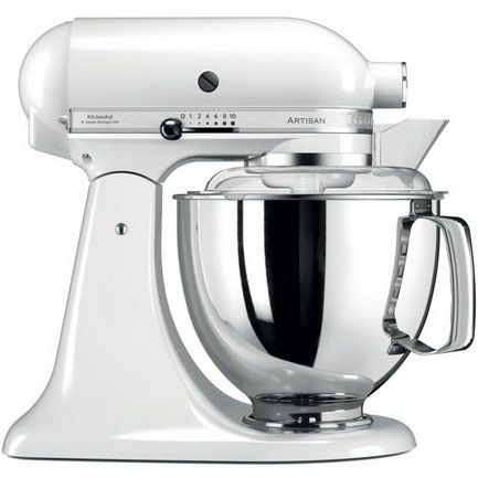 KitchenAid Миксер планетарный Artisan, белый 5KSM175PSEWH KitchenAid