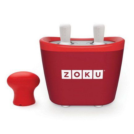 Zoku Набор для приготовления мороженого Duo Quick Pop Maker, красный ZK107-RD Zoku