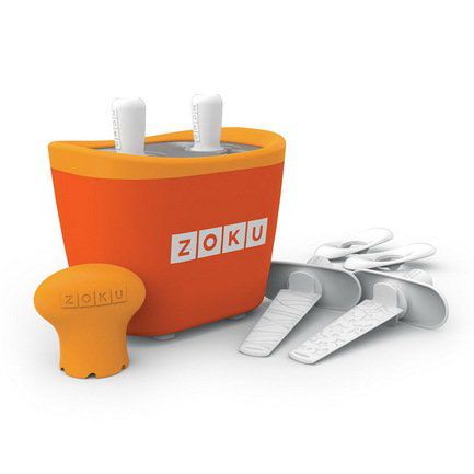 Zoku Набор для приготовления мороженого Duo Quick Pop Maker, оранжевый ZK107-OR Zoku
