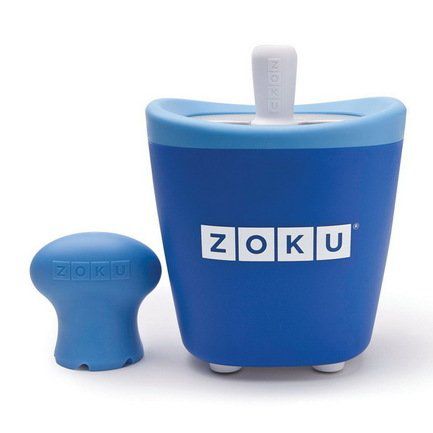 Zoku Набор для приготовления мороженого Single Quick Pop Maker, синий ZK110-BL Zoku