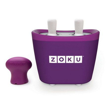 Zoku Набор для мороженого Duo Quick Pop Maker, фиолетовый ZK107-PU Zoku