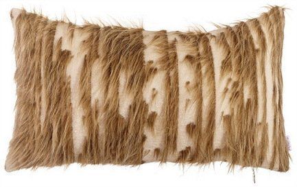 Apolena Чехол для декоративной подушки "Мех", 31х50 см, бежевый 92-T002/11 Apolena