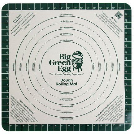 Big Green Egg Коврик с разметкой для раскатки теста для пиццы, силиконовый SDRM Big Green Egg