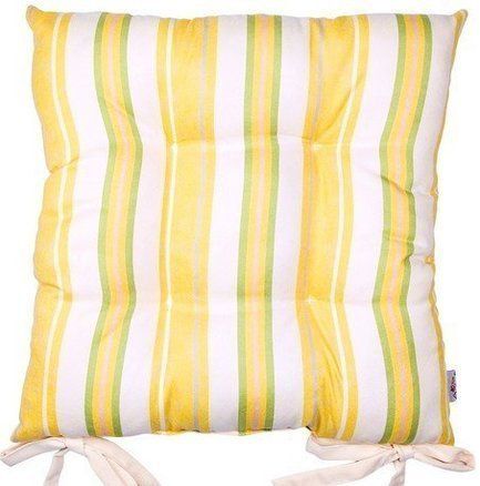 Apolena Подушка на стул "Yellow flowers", 40x40 см, мультиколор P705-7662/1 Apolena