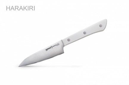 Samura Нож для овощей Harakiri, 9.9 см, белый SHR-0011W/K Samura