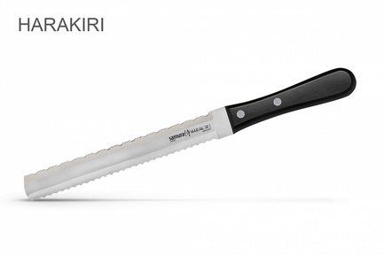 Samura Нож для заморозки Harakiri, 18.5 см, черный SHR-0057B/K Samura