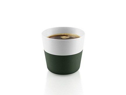 Eva Solo Чашки для лунго Lungo, темно-зеленые, 8.5x8 см (230 мл), 2 шт. 501056 Eva Solo