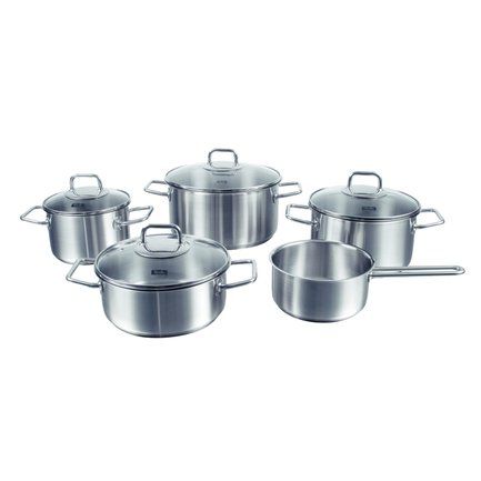 Fissler Набор кастрюль Viseo, 5 пр., матовые, ручки фиксированные 8411705 Fissler