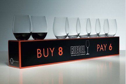 Riedel Набор бокалов для красного вина Cabernet (600 мл), 8 шт. 5414/80 Riedel