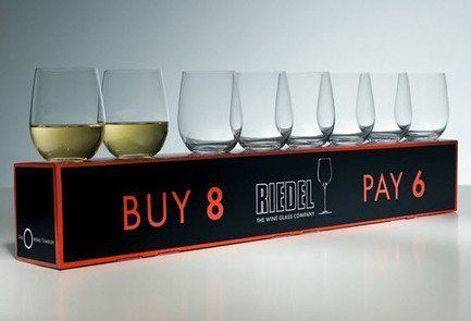 Riedel Набор бокалов для белого вина "Buy 8 Pay 6" (320 мл), 8 шт. 5414/85 Riedel