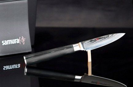 Samura Нож для овощей Tamahagane, 7.5 см ST-0010/G-10 Samura