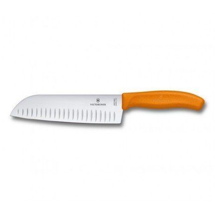 Victorinox Нож Сантоку Victorinox Swiss Classic, оранжевый, 17 см 6.8526.17L9B Victorinox