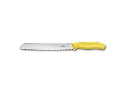 Victorinox Нож для хлеба Victorinox Swiss Classic, желтый, 21 см 6.8636.21L8B Victorinox