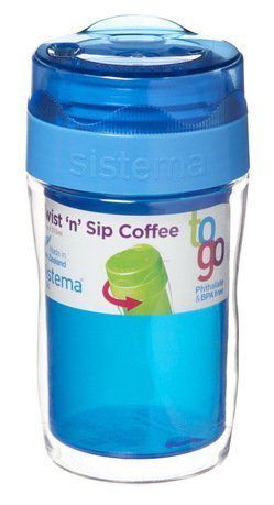 Sistema "Кофе с собой" To-go (315 мл), 7.8х14.5 см, цвета в ассортименте 21477 Sistema